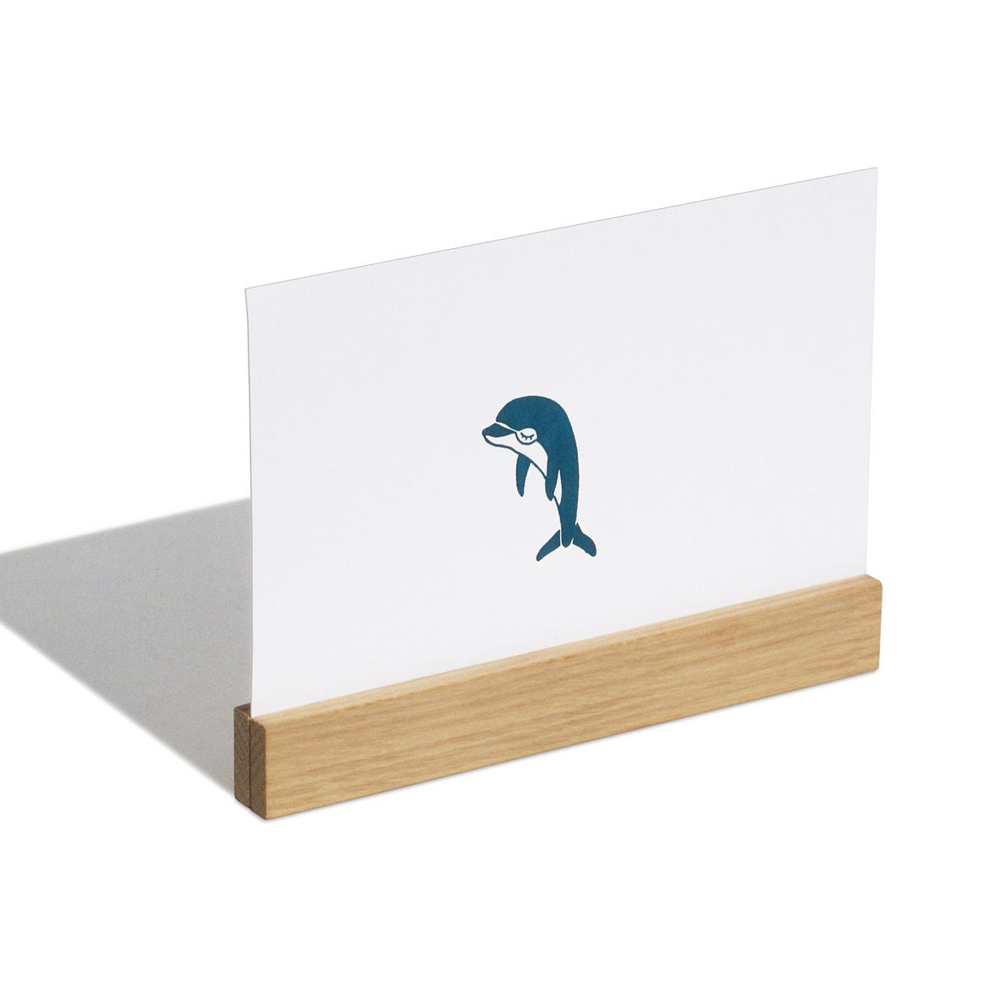 A5 Bilderleiste ca. 15 cm Eichenholz - Side by Side – Bild 1