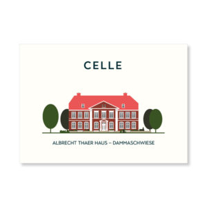 Celle Postkarte - Dammaschwiesen - Allernixe