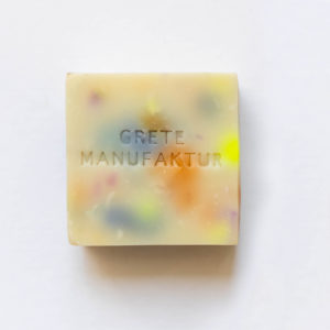 Pflege-Seife Astrid - KONFETTI & ORANGE - Grete Manufaktur