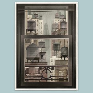 NYC Window Poster (50 x 70 cm) - Dieter Braun