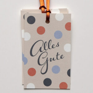 Geschenkanhänger Set Polka Dots - Haferkorn & Sauerbrey