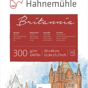 Britannia - Aquarellblock - rau - Hahnemühle