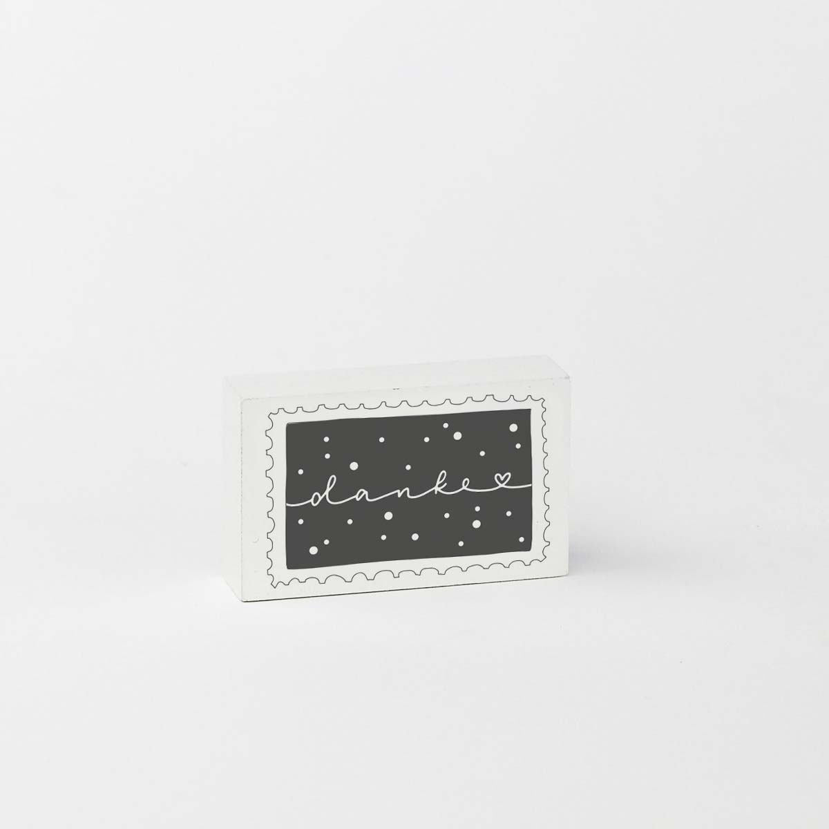 Stempel May & Berry - Briefmarke Danke - Rössler