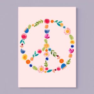 Print A3 - Peace - Frau Ottilie