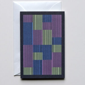 Kleine Grußkarte - Small Stripes - Haferkorn & Sauerbrey