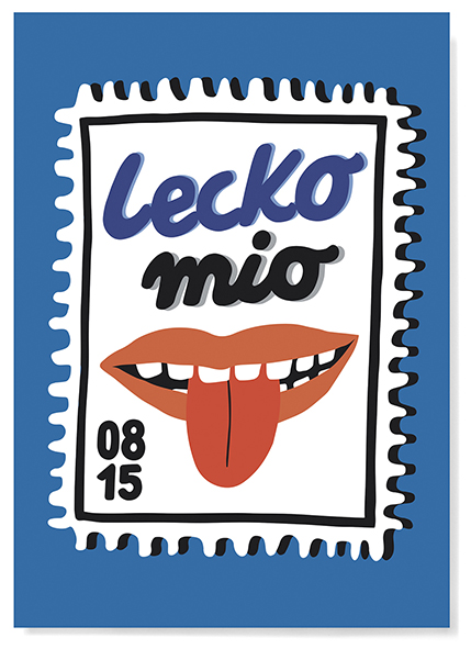 Lecko mio - Postkarte - nobis design