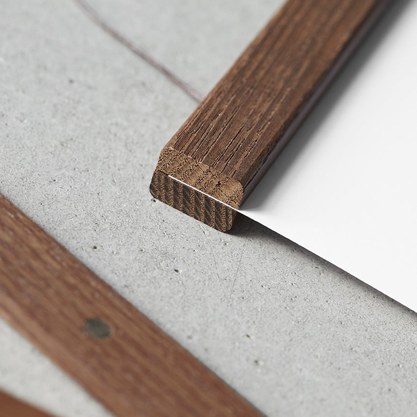 43 cm Posterleiste / Bilderleiste - Braun - ChiCura Copenhagen – Bild 1