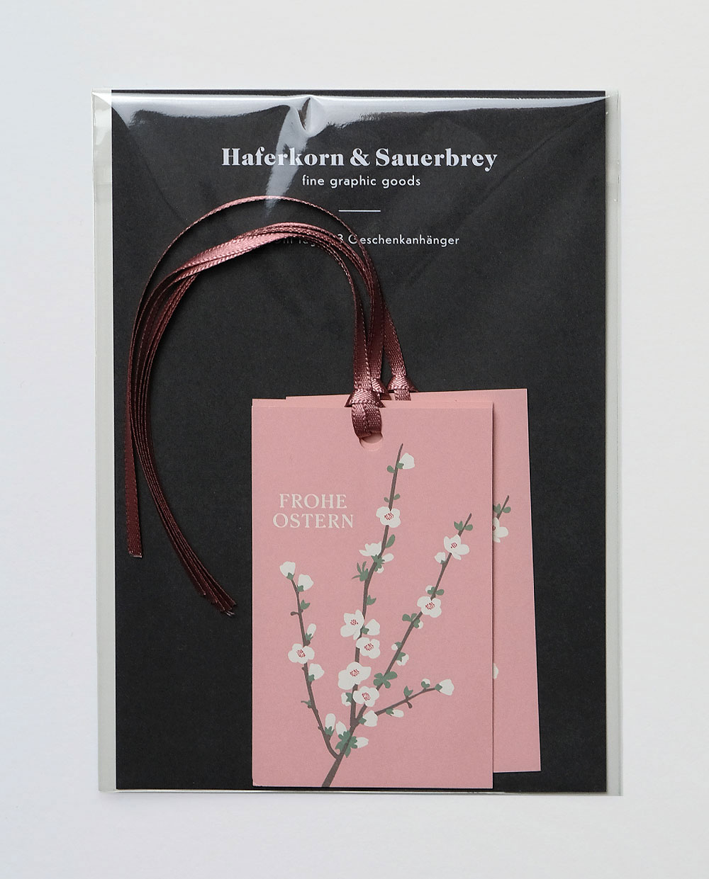 Geschenkanhänger Set Blütenzweig - Haferkorn & Sauerbrey – Bild 2