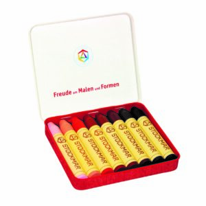 Wachsmalstifte - Farben der Welt - 8 Farben - Stockmar