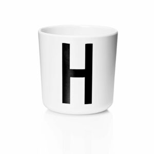 H Kids Becher - AJ Melamin Becher - Design Letters