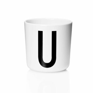 U Kids Becher - AJ Melamin Becher - Design Letters