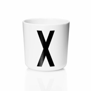 X Kids Becher - AJ Melamin Becher - Design Letters