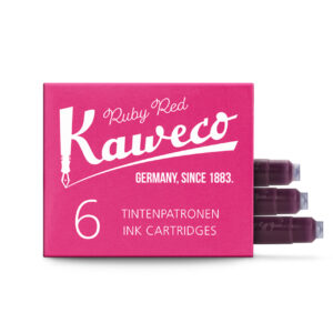 Tintenpatronen - Rubinrot 6-Pack - Kaweco