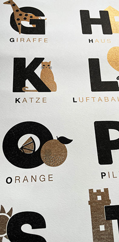 Poster A2 - The new ABC - Risodruck - The Collectors – Bild 1