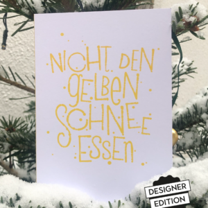 Celle Weihnachtskarte - Patricia Hünies - Allernixe