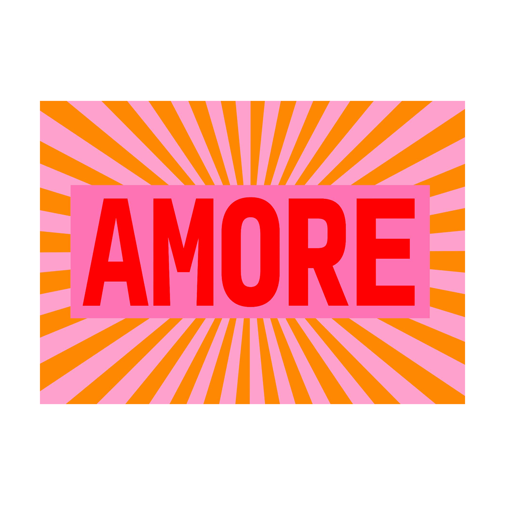 Amore - Postkarte - nobis design