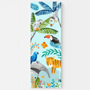 Messlatte für Kinder - Dschungel - Frau Ottilie