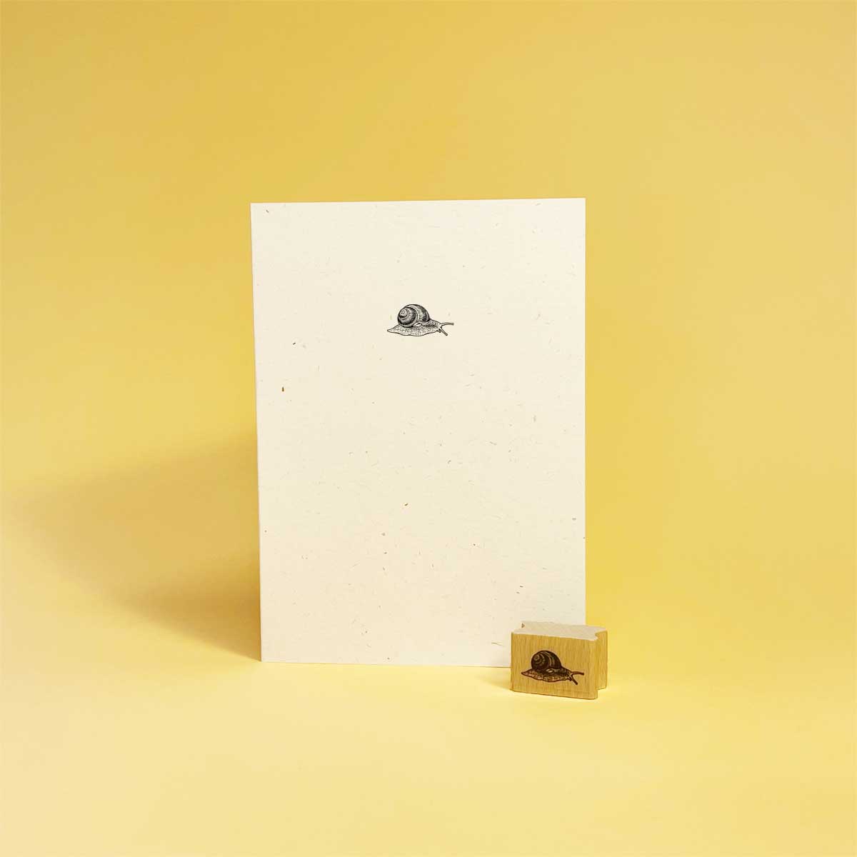 Schnecke - Stempel - Allernixe