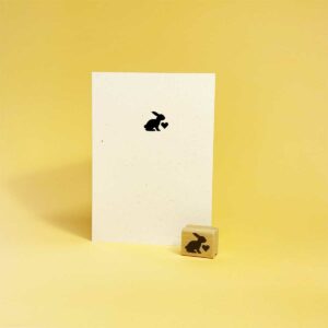 Hase mit Herz - Stempel - Allernixe