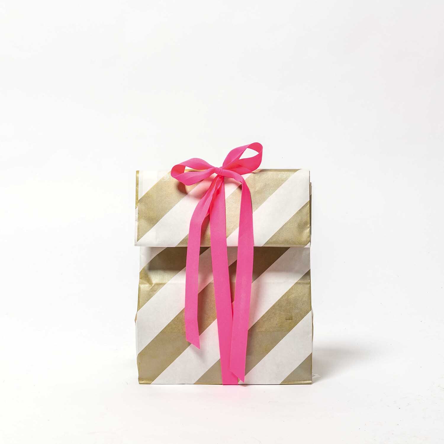 Blockbodenbeutel M Streifen 2 Stück - PAPER POETRY - Rico Design – Bild 4