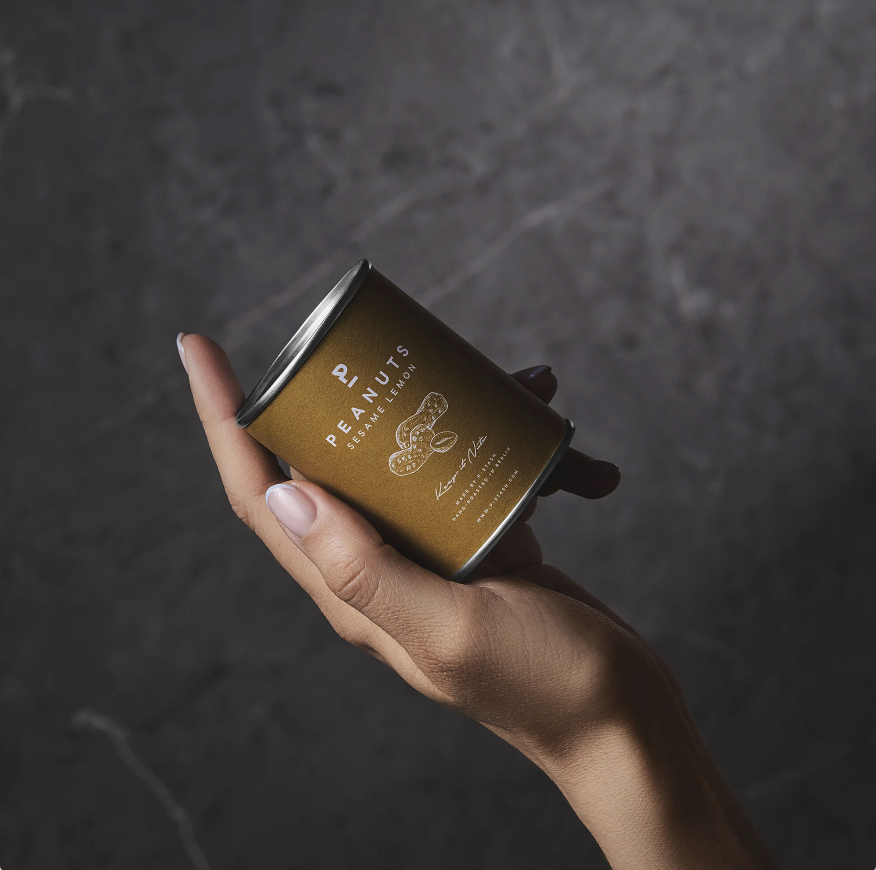 Erdnuss - Sesam Zitrone - 60g - P-Stash – Bild 1