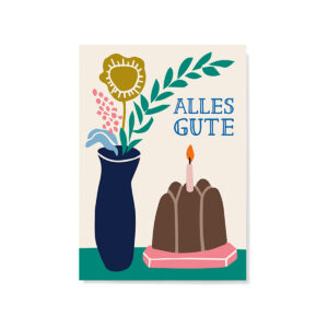 Alles Gute Gugelhupf - Postkarte - nobis design