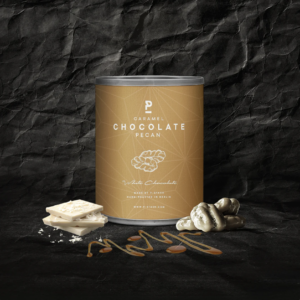 Pekannuss - Weiße Schokolade mit Karamell - 60g - P-Stash